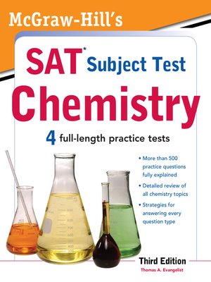 cover image of McGraw-Hill's SAT Subject Test Chemistry